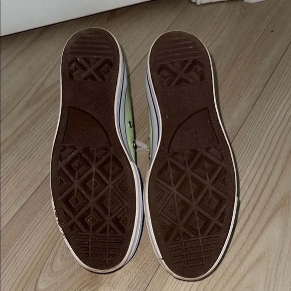 Converse All Star Green Platform High-tops - Picture 5 of 5